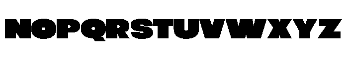 BOLDUM Bold Font LOWERCASE
