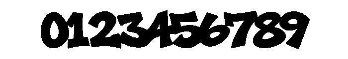 BOMBSKID Regular Font OTHER CHARS