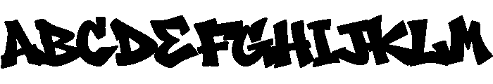 BOMBSKID Regular Font UPPERCASE