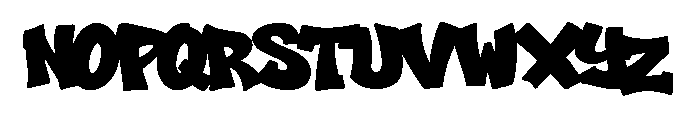 BOMBSKID Regular Font LOWERCASE