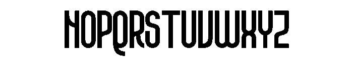 BONDU Font UPPERCASE