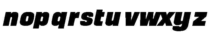 BOSSON Italic Font LOWERCASE