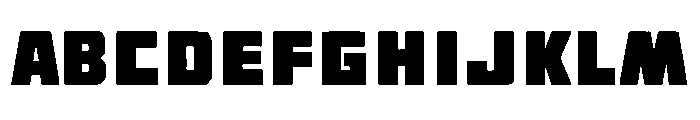 BOSSON Font UPPERCASE