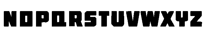 BOSSON Font UPPERCASE