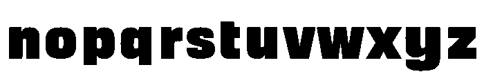 BOSSON Font LOWERCASE