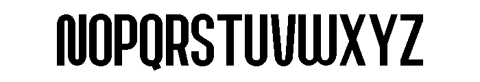 BOVARA-Regular Font UPPERCASE