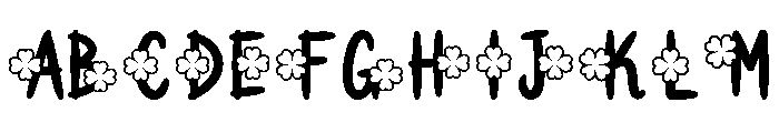 BOWAA Regular Font UPPERCASE