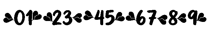 BOWWY Regular Font OTHER CHARS
