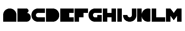 BOX Comic Display Regular Font UPPERCASE