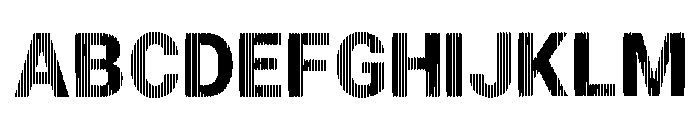 Bo Regular Font UPPERCASE