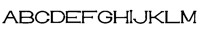 Boar Font UPPERCASE
