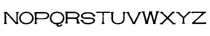 Boar Font UPPERCASE