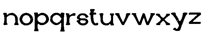 Boar Font LOWERCASE