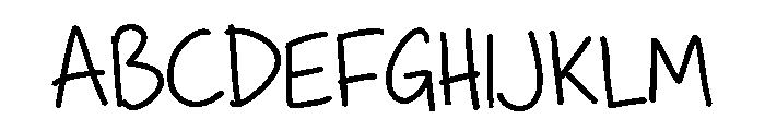 Board Marker Font UPPERCASE