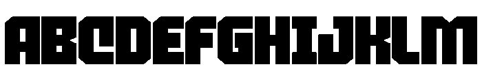 Boards Regular Font UPPERCASE