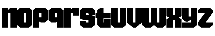 Boards Regular Font LOWERCASE