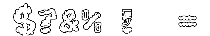 Bob Swagger Font OTHER CHARS
