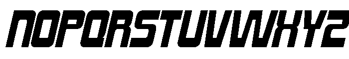 Bobai Oblique Font UPPERCASE