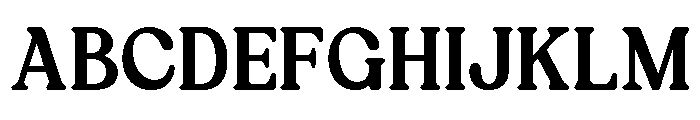 Bobante Regular Font UPPERCASE
