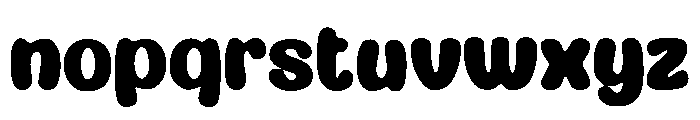 Bobba Boots Regular Font LOWERCASE