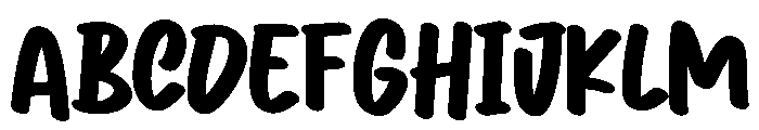 Boblox Font UPPERCASE