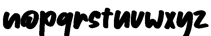 Boblox Font LOWERCASE
