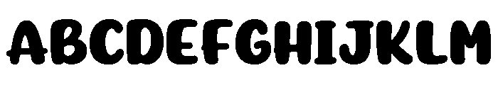 Boboy Font UPPERCASE