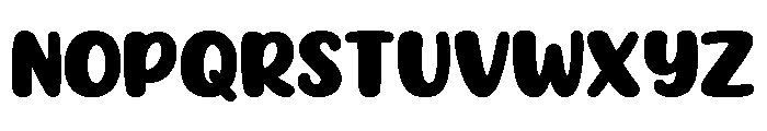 Boboy Font UPPERCASE