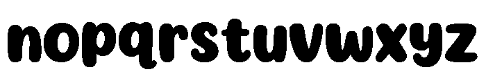 Boboy Font LOWERCASE