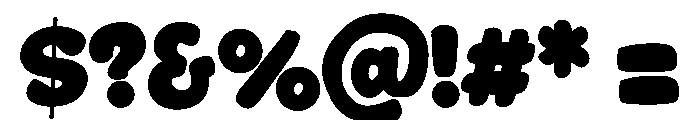 Boby Bobo Font OTHER CHARS
