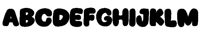 Boby Bobo Font UPPERCASE