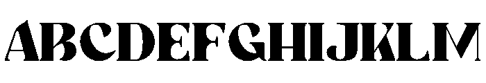 BocaGrande Font UPPERCASE