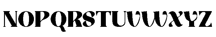 BocaGrande Font UPPERCASE