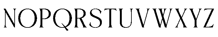BocthiraMajesthique-Serif Font UPPERCASE