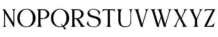 BocthiraMajesthique-Serif Font LOWERCASE