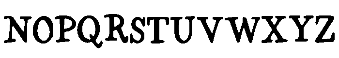 Boden Font LOWERCASE