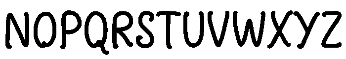 Bodhi Signature Font UPPERCASE