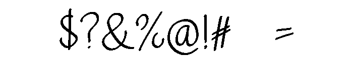 Bodhicitta Font OTHER CHARS