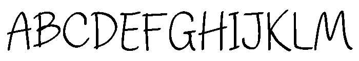 Bodhicitta Font UPPERCASE