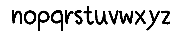 Bodhiloka Font LOWERCASE