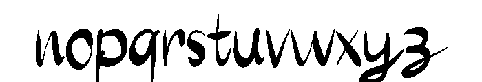 Bodhipatha Font LOWERCASE