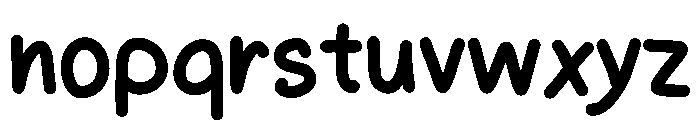 Bodhisatta Font LOWERCASE
