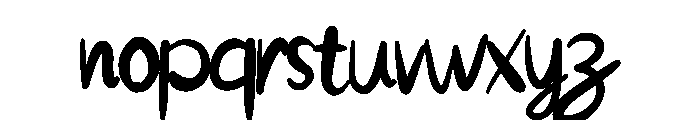 Bodienne Font LOWERCASE