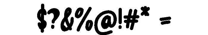Bodira Font OTHER CHARS
