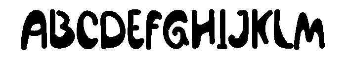Bodira Font UPPERCASE