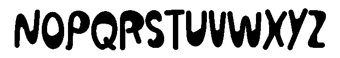 Bodira Font UPPERCASE