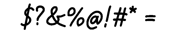Bodivara Font OTHER CHARS