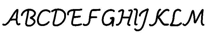Bodivara Font UPPERCASE