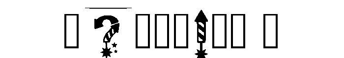 Bodoa Regular Font OTHER CHARS