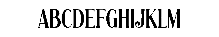 Bodoni Elegant Font Font UPPERCASE